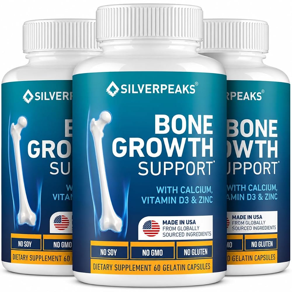 SILVERPEAKS Growth Capsules to Grow Taller