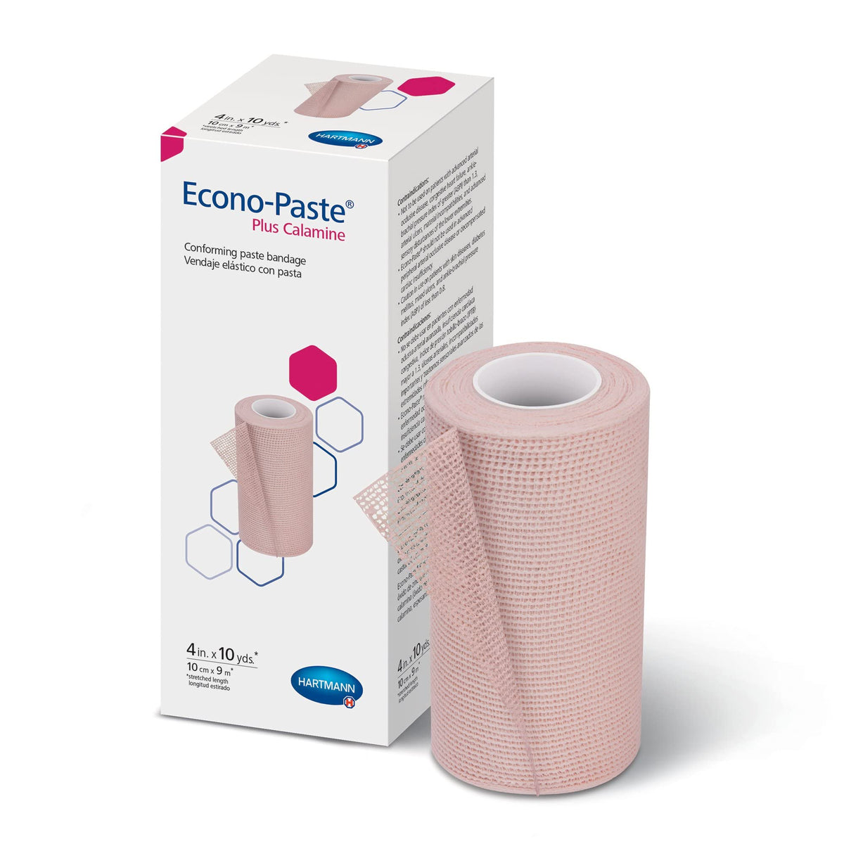 Hartmann Econo-Paste Conforming Zinc-Oxide Paste Bandage - 12 Pack