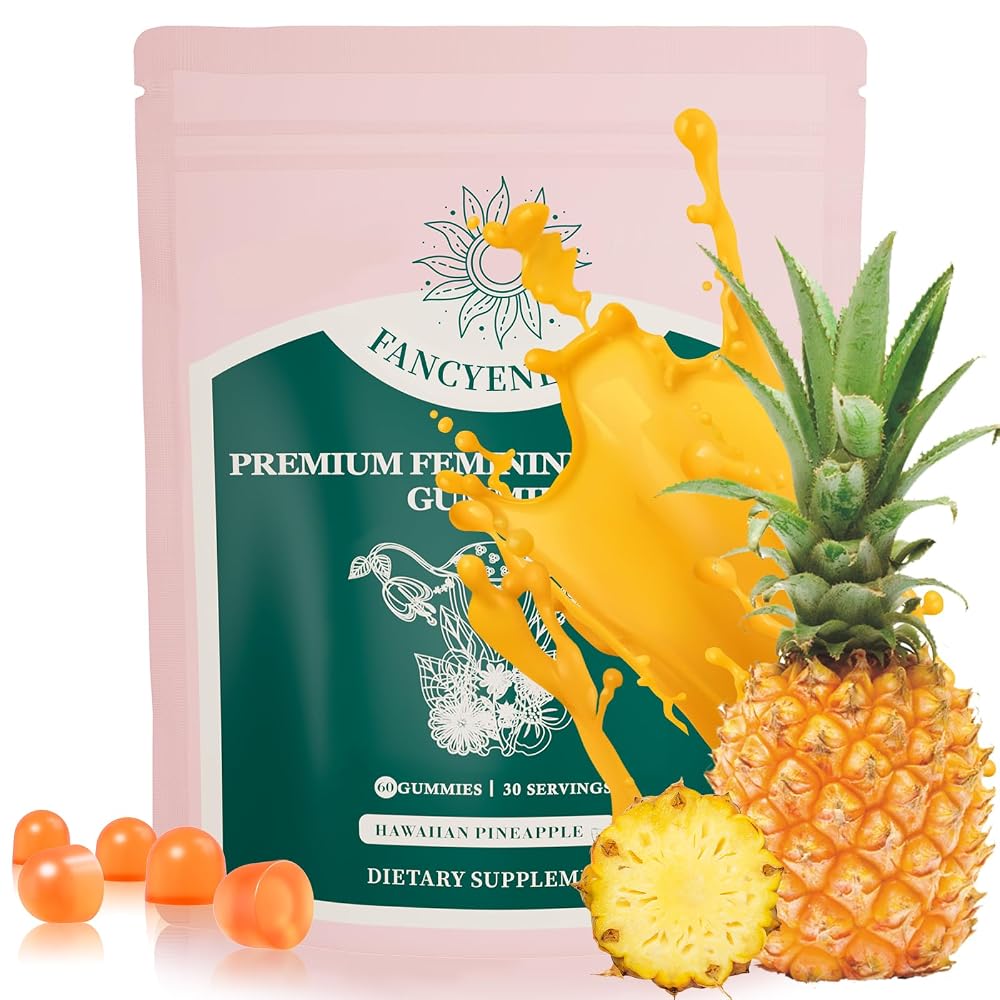 ANOU Probiotics for Women Feminine Balance Gummies - 60 Count