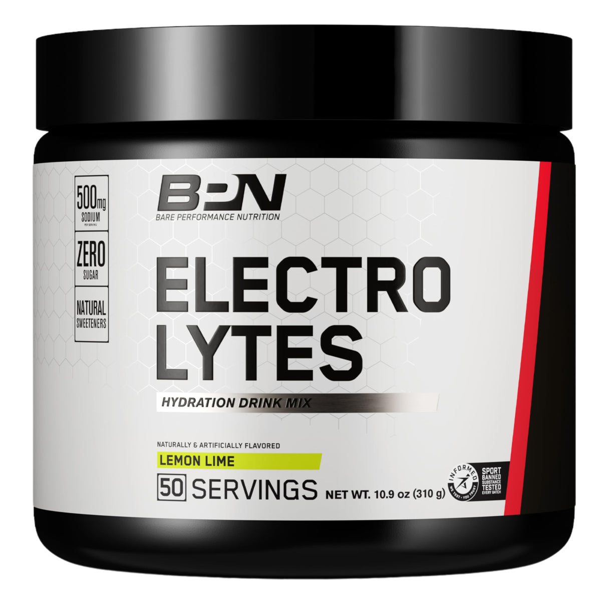 Bare Performance Nutrition BPN Electrolytes Hydration Drink Mix