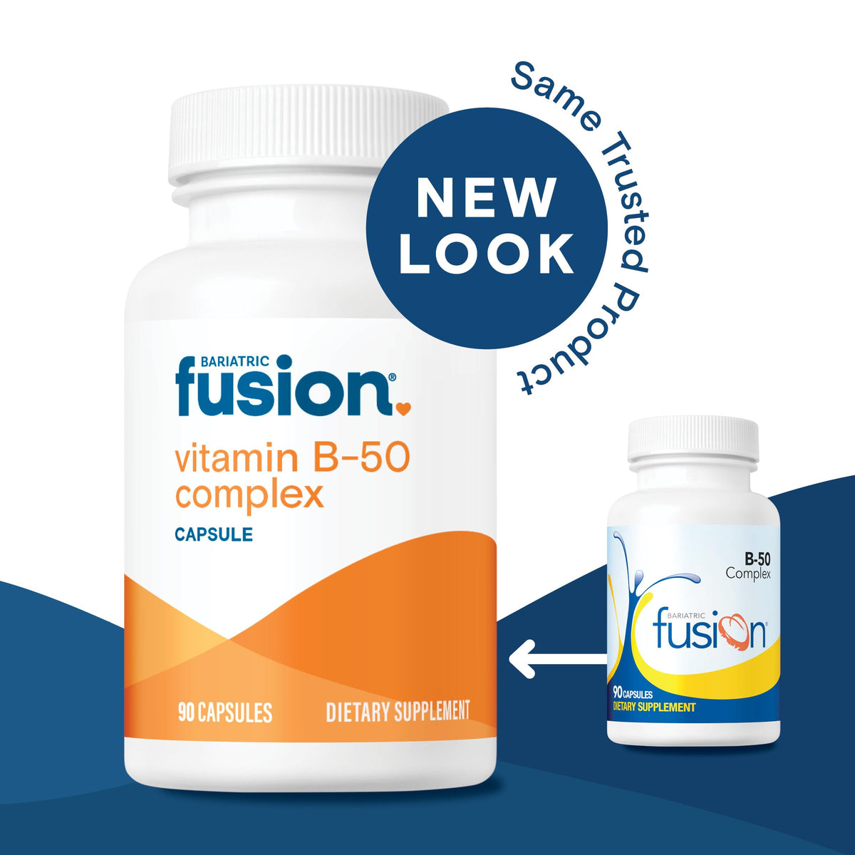 Bariatric Fusion Vitamin B-50 Complex - 90 Capsules - image 3
