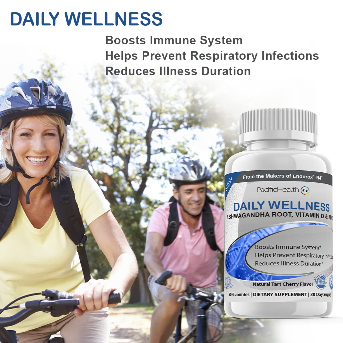Pacific Health Daily Wellness Gummies with Ashwagandha, Vitamin D & Zinc - image 3