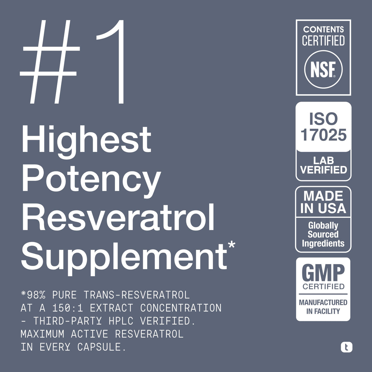 Toniiq Resveratrol Listings