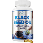 YUMMYVITE Black Seed Oil Capsules for Hair & Skin - 120 Softgels