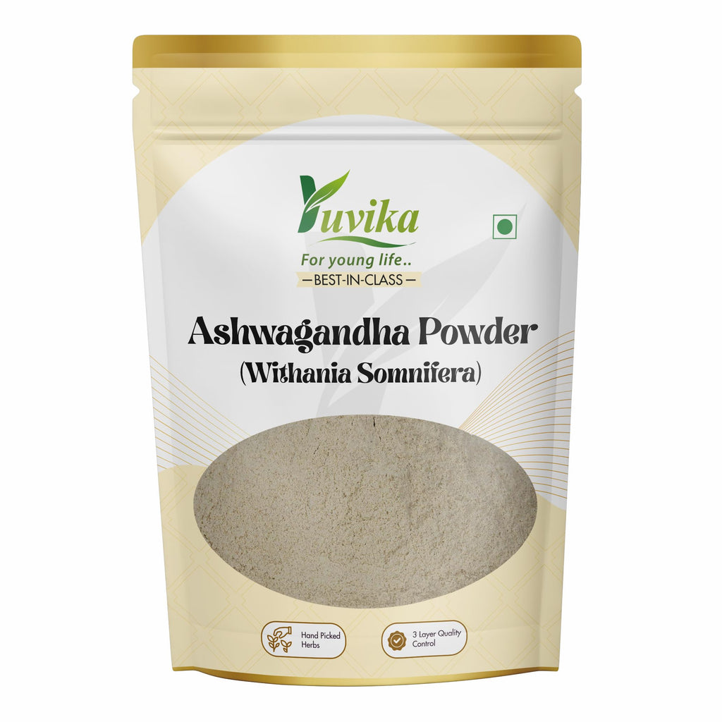 Yuvika Ashwagandha Powder (Withania Somnifera) - 100 Grams