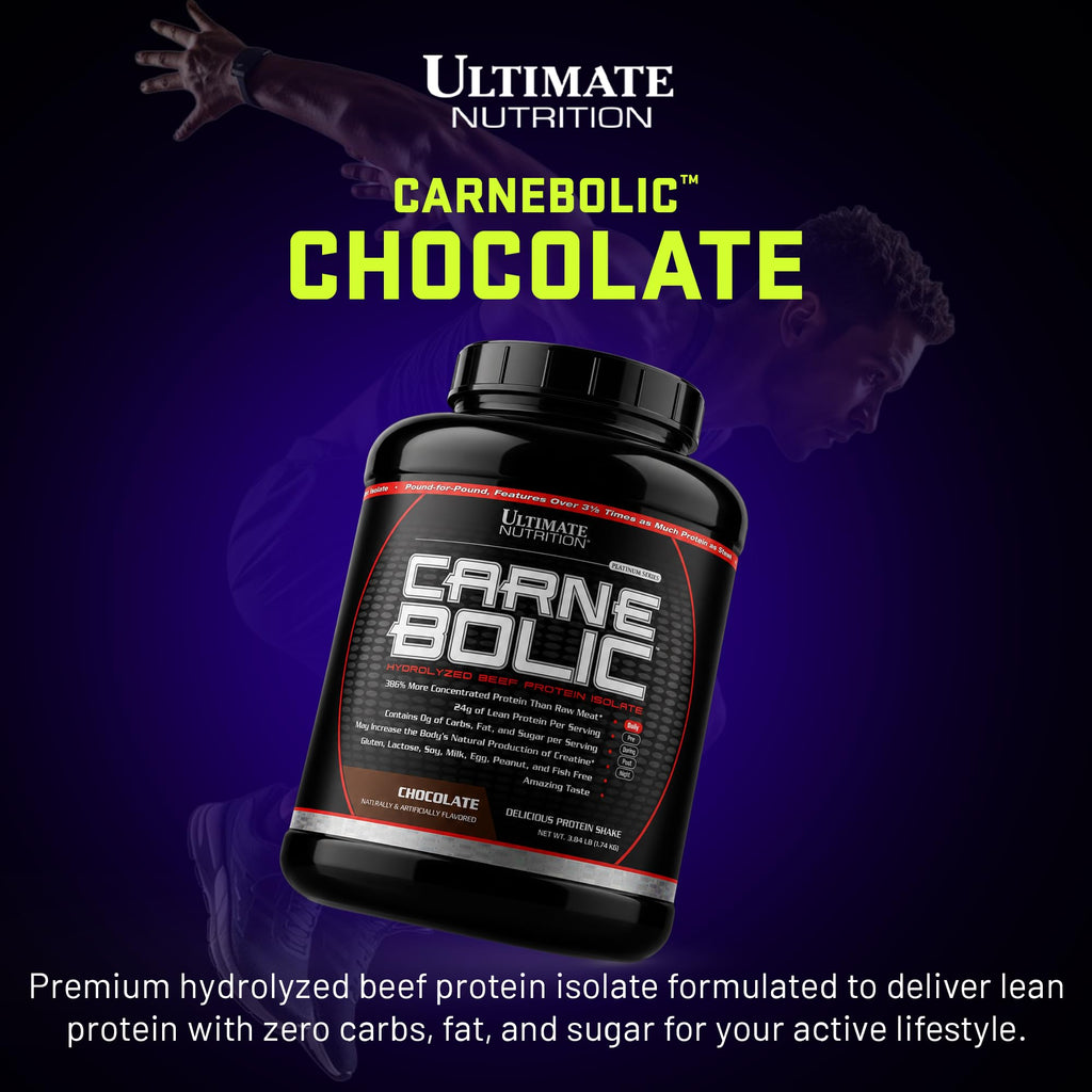 Ultimate Nutrition CarneBOLIC Hydrolyzed Beef Protein Isolate Powder
