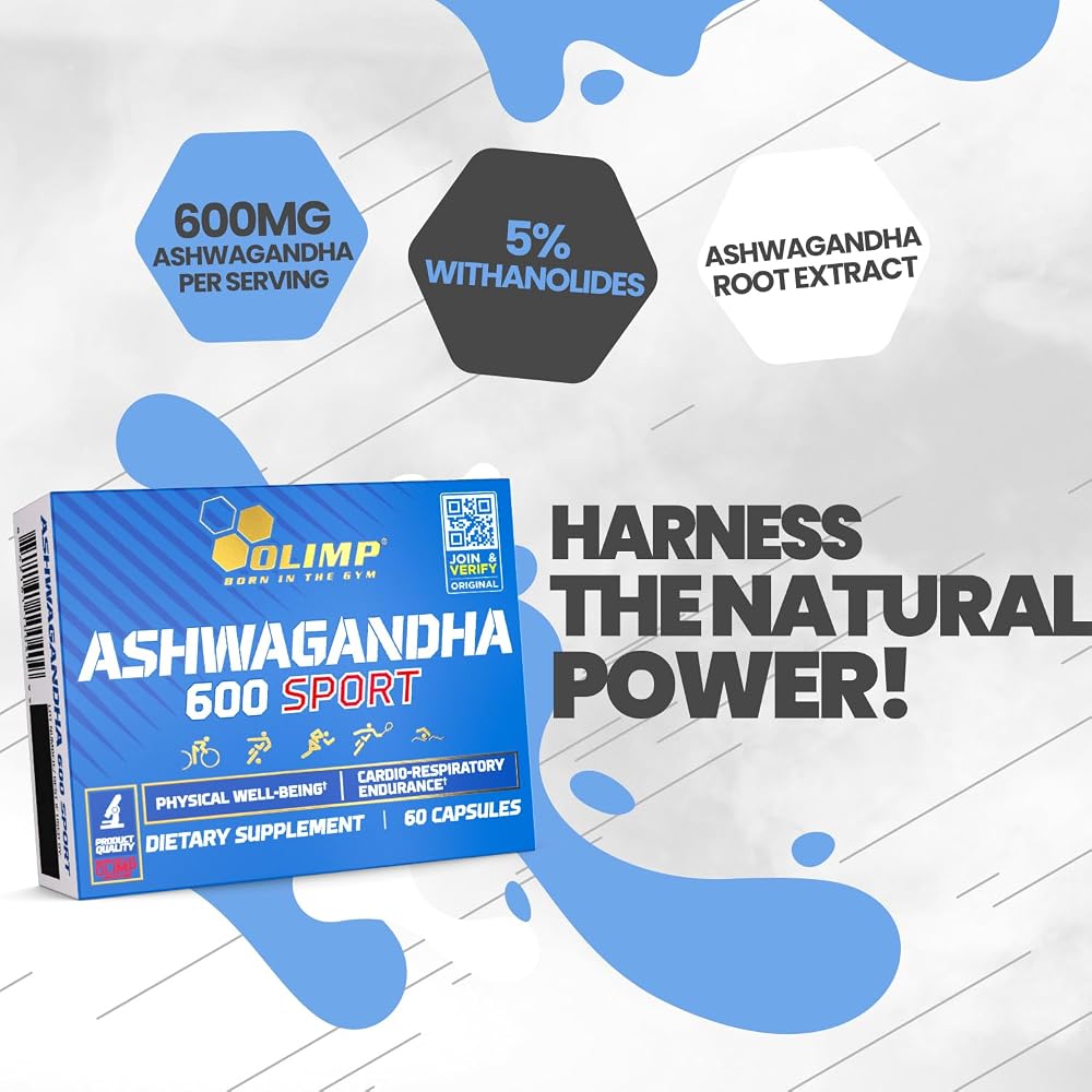OLIMP SPORT NUTRITION Born in the Gym Ashwagandha - 60 Capsules - image 3