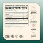 OM MUSHROOM SUPERFOOD Reishi Mushroom Capsules Stress Relief - 90 Count - image 8