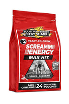 VITAL 4U Screamin Energy Max Hit Coffee Mocha Energy Shots - 24 Count