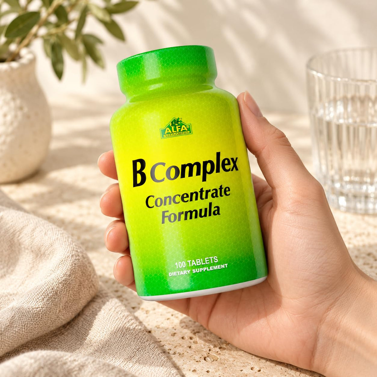 ALFA VITAMINS B Complex Formula - 100 Tablets - image 5