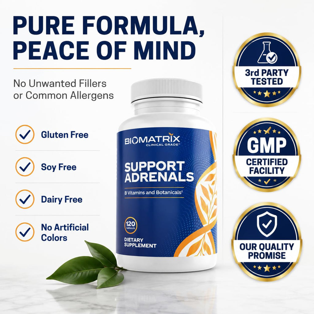 BioMatrix Adrenal Fatigue Supplement Cortisol Manager - 120 Capsules - image 8