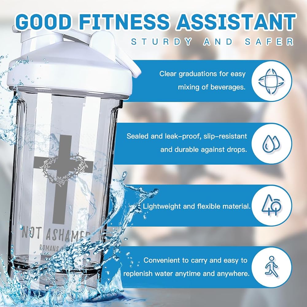 generic Shaker Cup,Fashion Theme Pattern Shaker Bottle Leak-proof