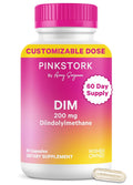 Pink Stork DIM Supplement for Women - 60 Capsules