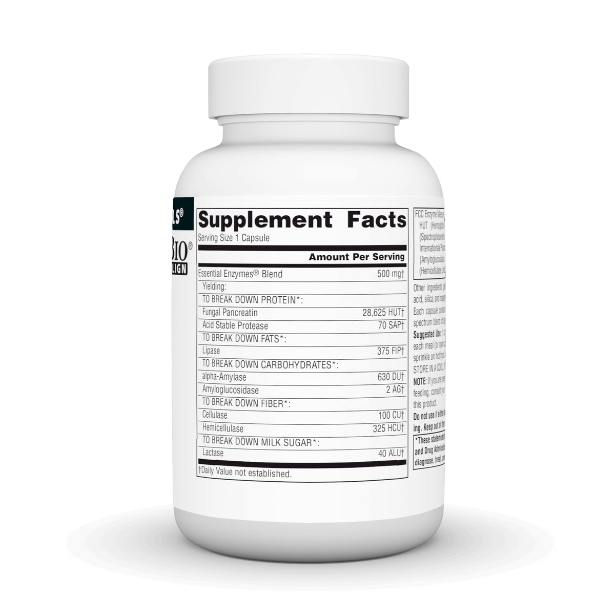 Source Naturals Daily Essential Enzymes, 500mg