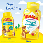 Lil Critters Kids Omega 3 Gummies Brain & Eye Support - 120 Count - image 5
