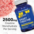 Natural Stacks Smart Creatine Monohydrate 2500mg - 120 Capsules - image 4