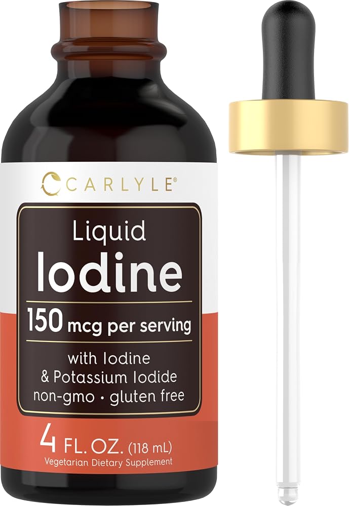 Carlyle Liquid Iodine Drops 150 mcg - 4 fl oz
