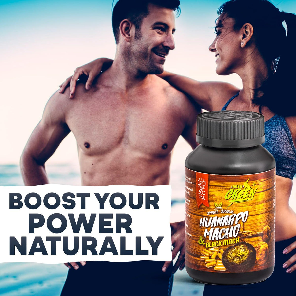 Amazon Andes Black Maca Root & Huanarpo Macho - 120 Capsules - image 3
