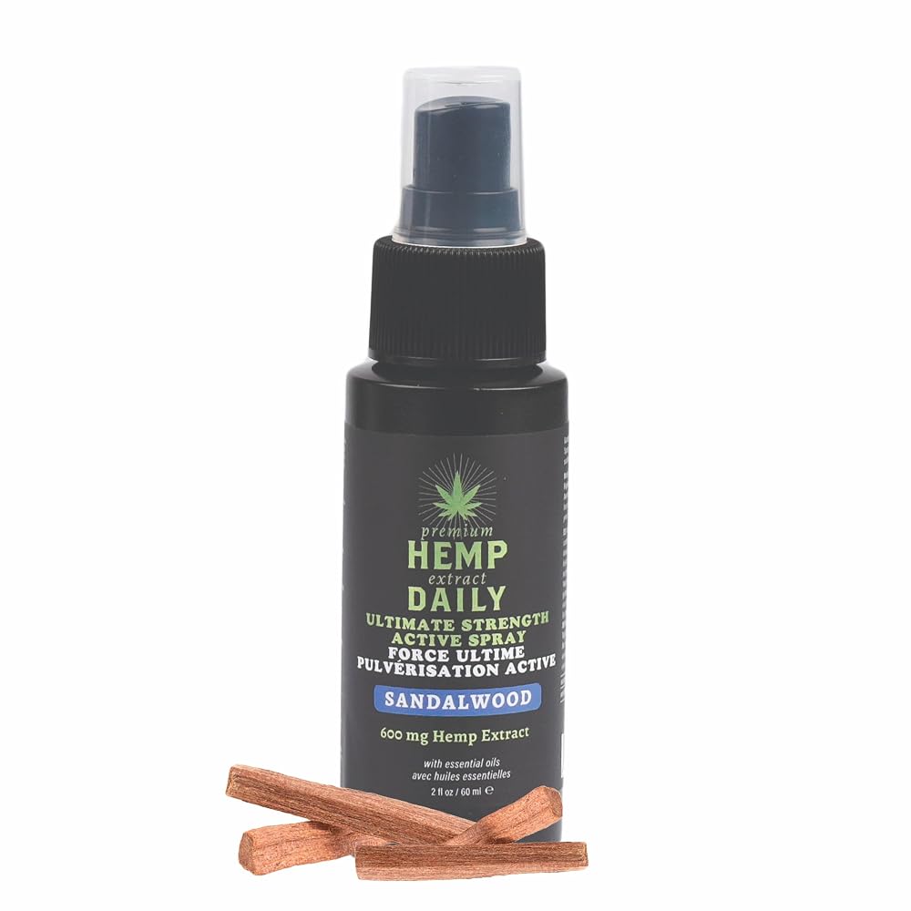 Earthly Body Hemp Daily Ultimate Strength Active Spray