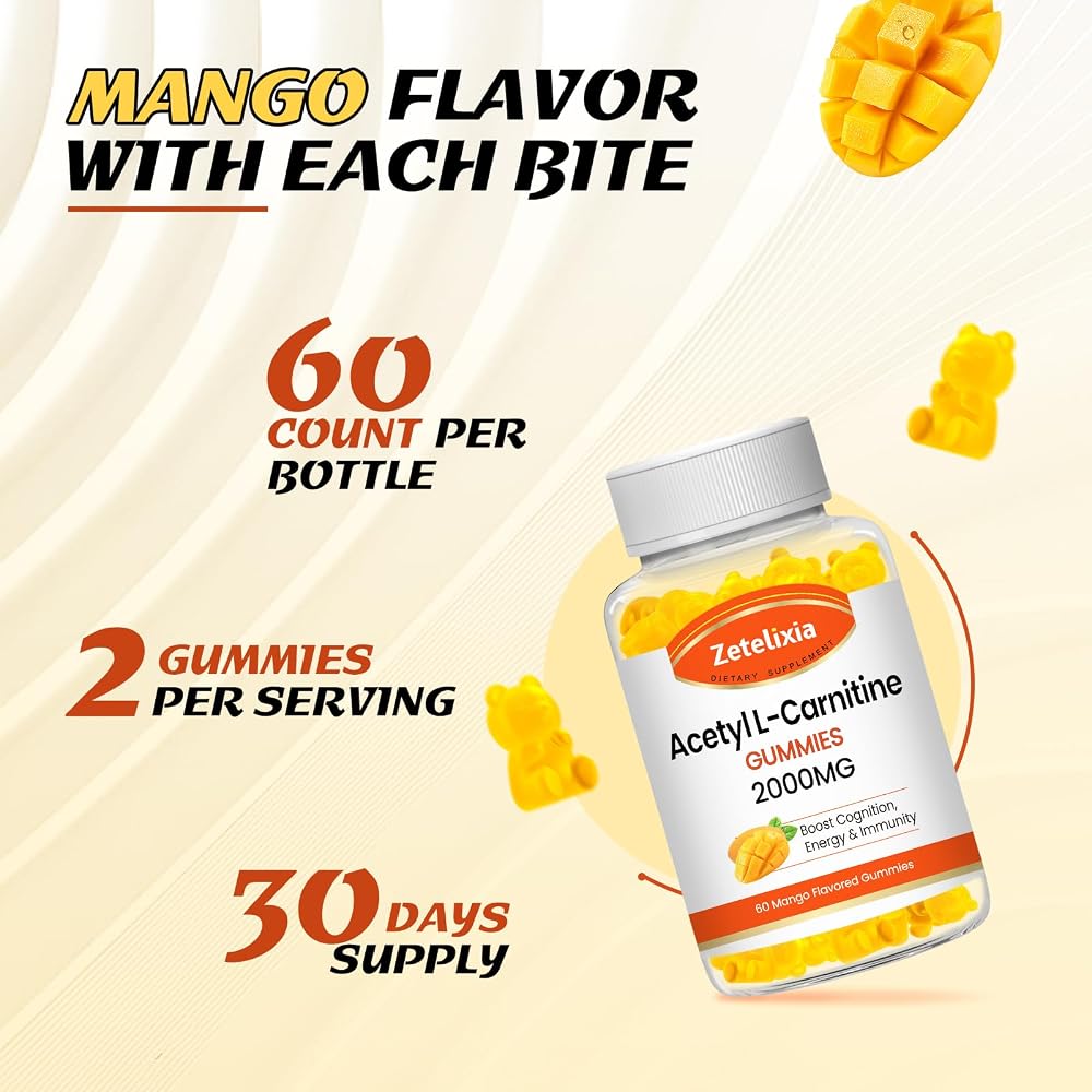 Zetelixia Acetyl L-Carnitine Gummies
