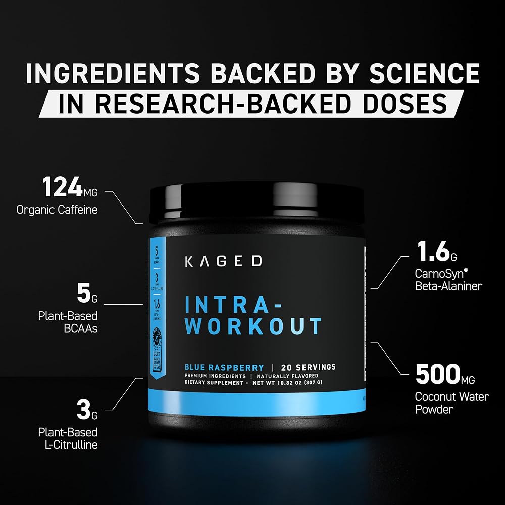 Kaged In-Kaged Intra-Workout Powder with BCAAs & L-Citrulline - 20 Servings - image 2