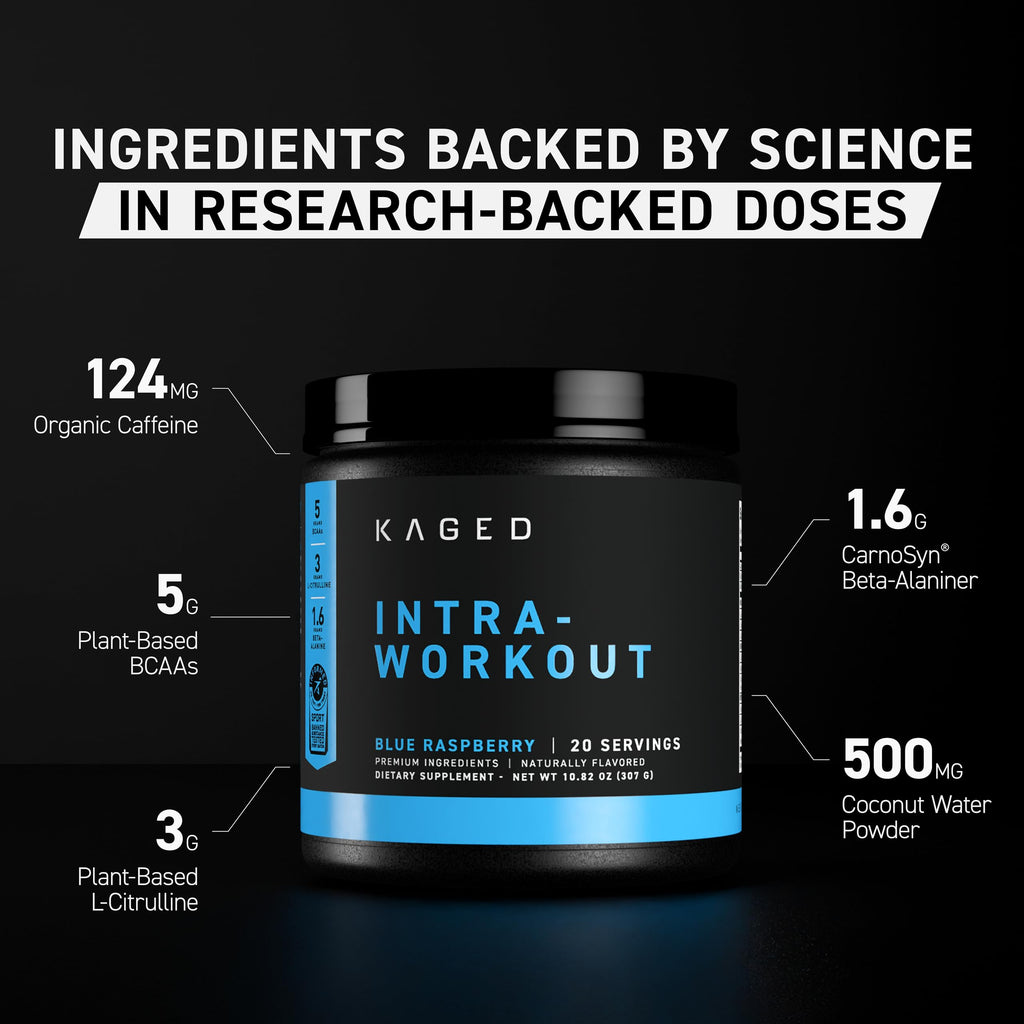 Kaged In-Kaged Intra-Workout Powder with BCAAs & L-Citrulline - 20 Servings - image 2