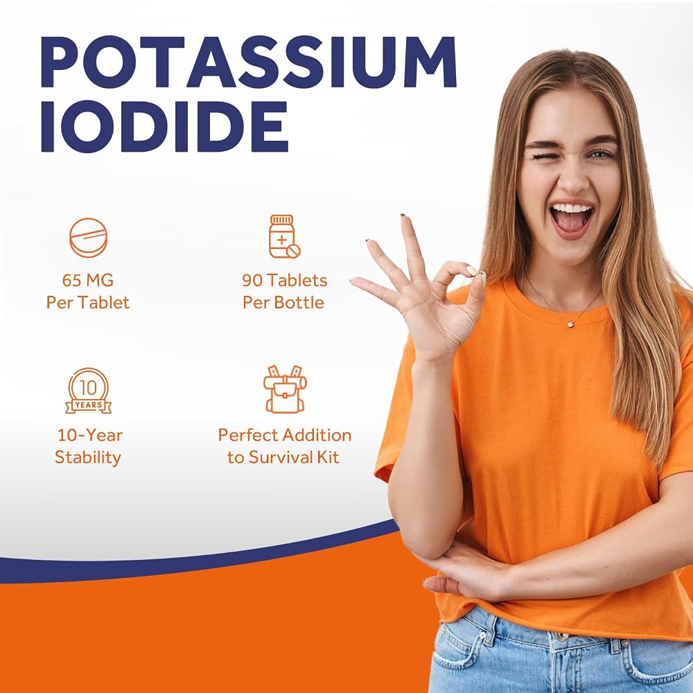 Doctor's Recipes Potassium Iodide 65 mg - 90 Tablets - image 3