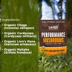 Laird Superfood Organic Performance Mushroom Blend Powder - 6.34 oz - image 4