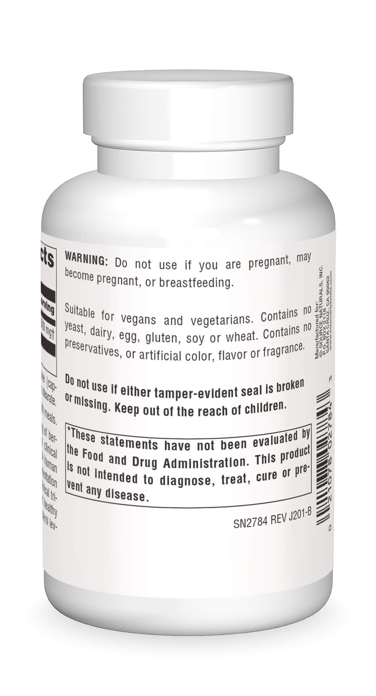 Source Naturals Berberine Vegetable Capsule