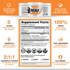 Honey Badger BCAA + EAA Amino Acids Powder for Muscle Recovery - 30 Servings - image 6