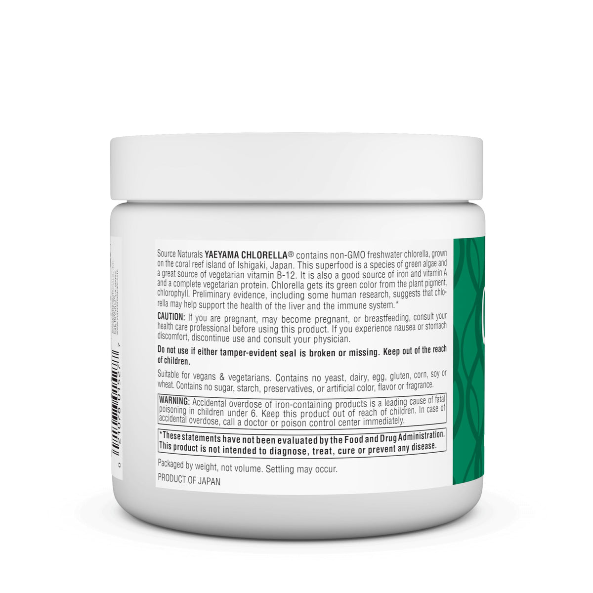 Source Naturals Chlorella from Yaeyama Powder