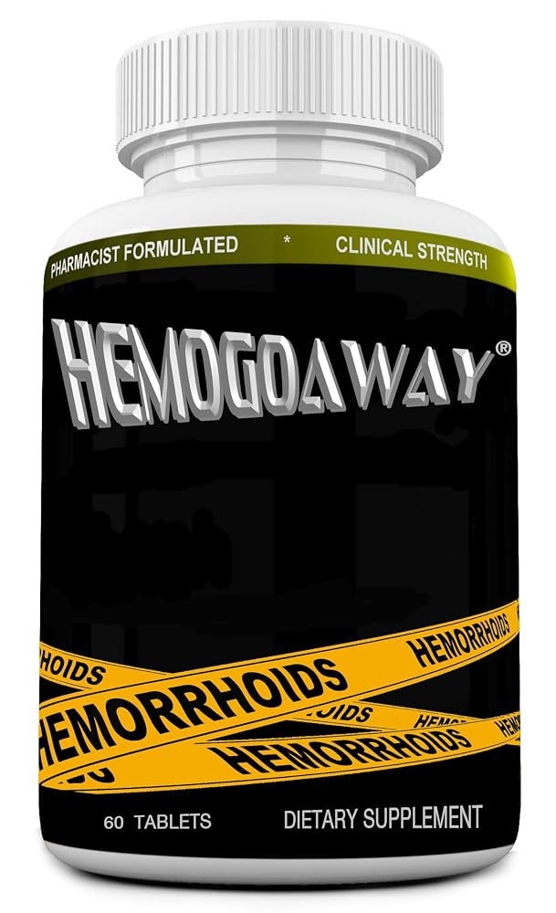 MINANATURALS HEMOGOAWAY Natural Hemorrhoid Relief - 60 Tablets
