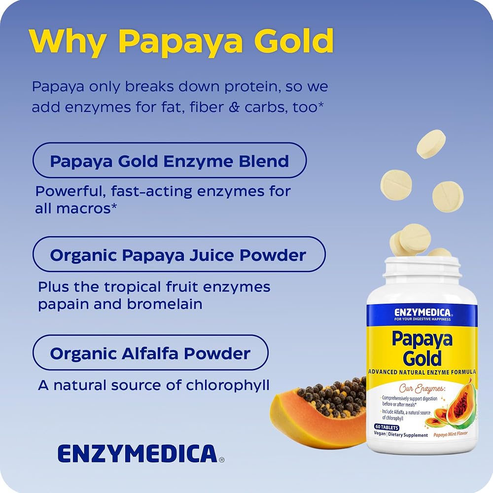 Enzymedica Papaya Gold