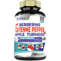 Tenmido Cayenne Pepper Extract with Berberine & Turmeric - 180 Capsules