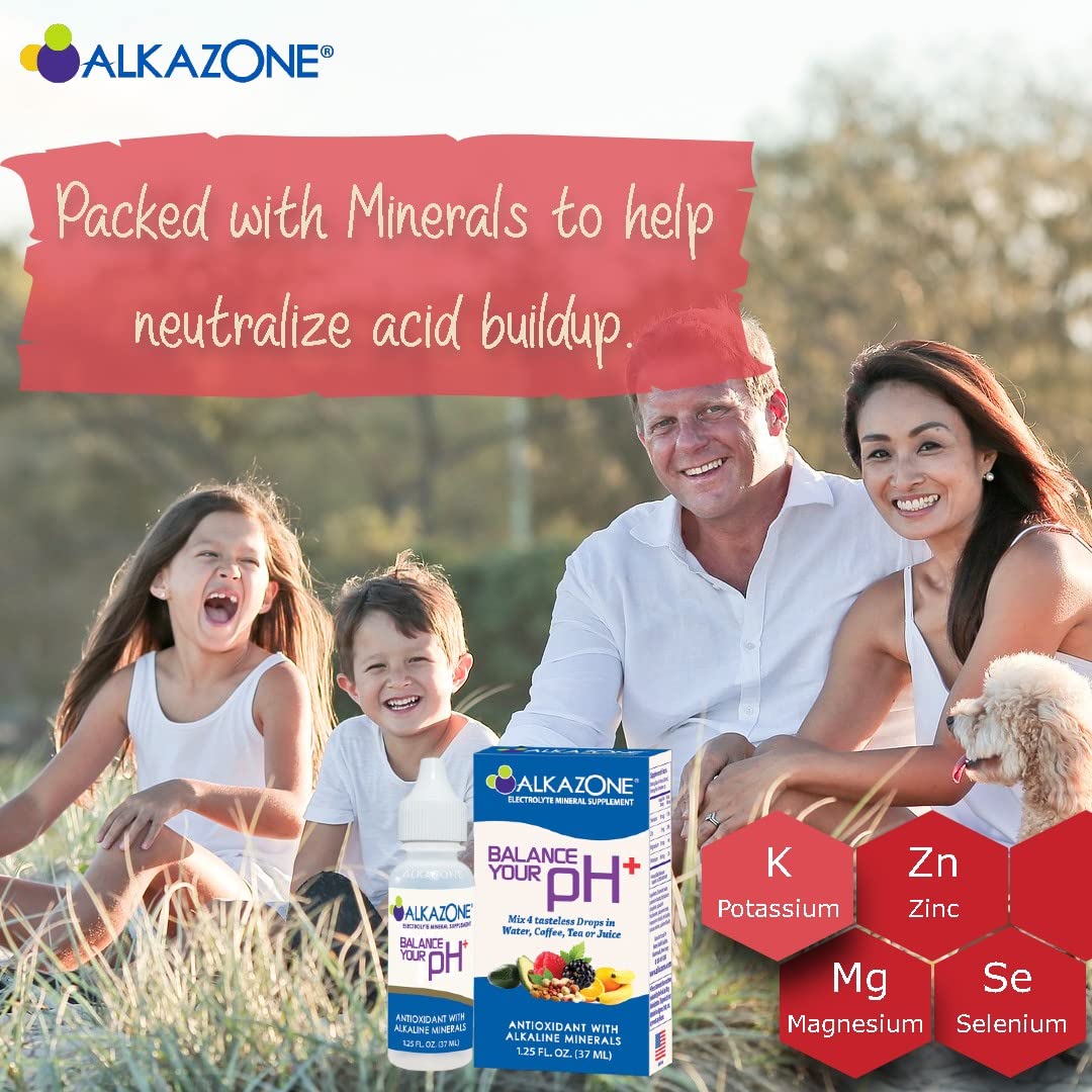Alkazone Balance Your pH Plus Antioxidants Alkaline Mineral Drops - 1.25 Fl Oz - image 5