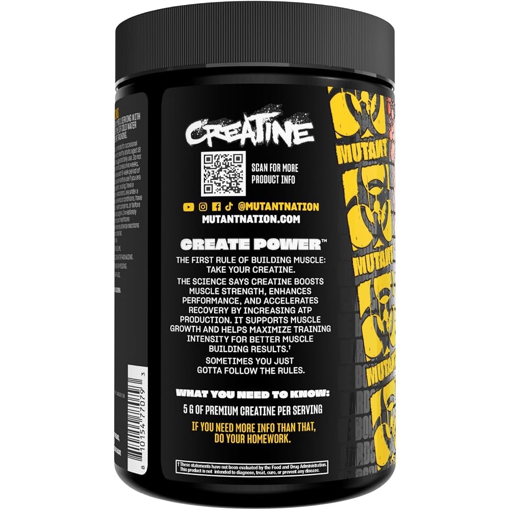 Mutant Creatine Monohydrate Micronized Powder - 300 g - image 7