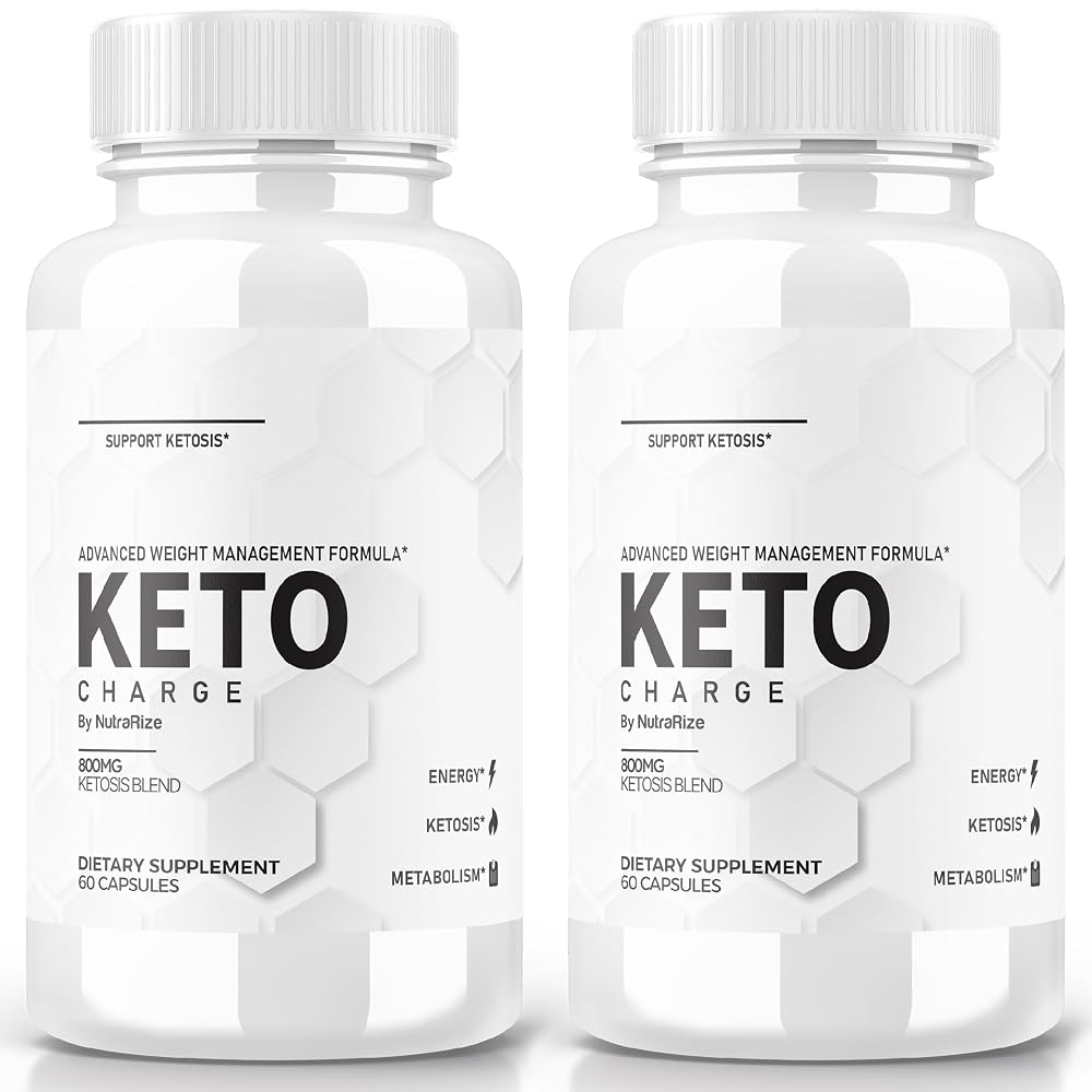 NutraRize Keto Charge Capsules Energy & Metabolism Support - 120 Capsules