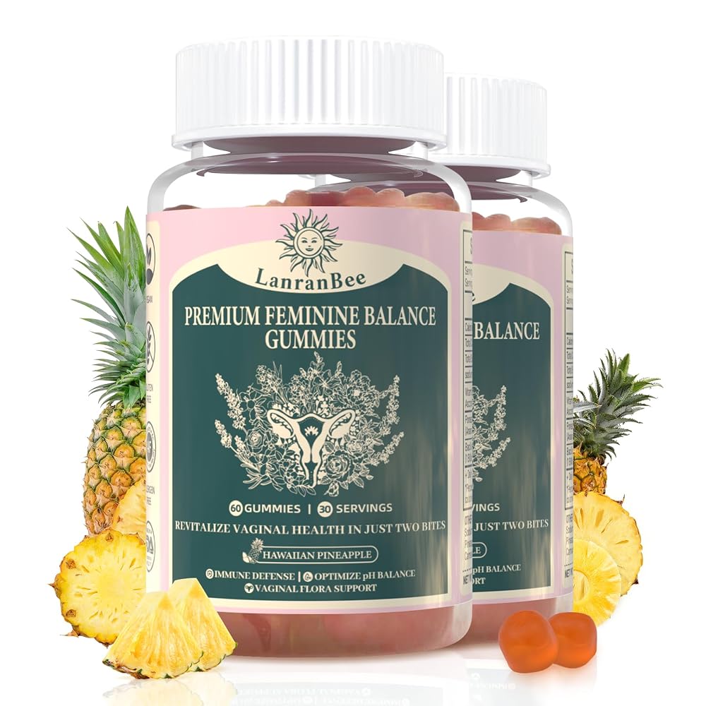 LanranBee Premium Feminine Balance Gummies - for Women’s Health