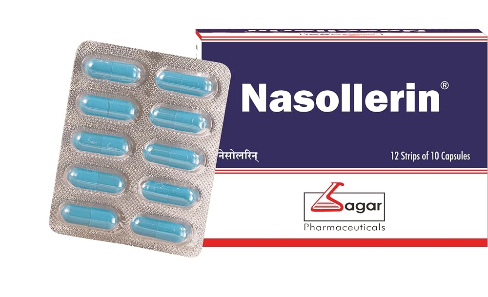 BPRL SAGAR Nasollerin Capsules - 100 Count