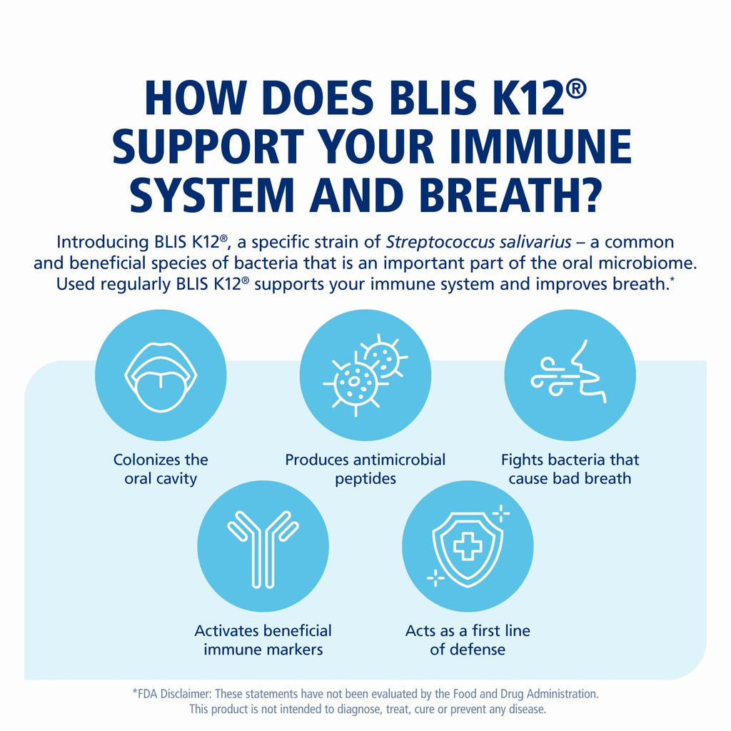 BLIS ThroatHealth Oral Probiotics K12 Immune Support - 30 Lozenges - image 7