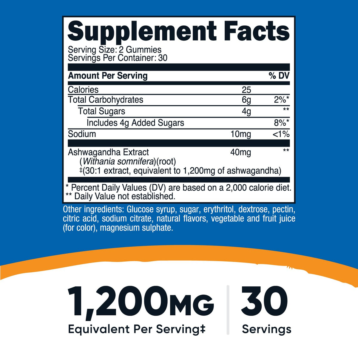 Nutricost Ashwagandha Extract Gummies Mixed Berry - 60 Gummies - image 2