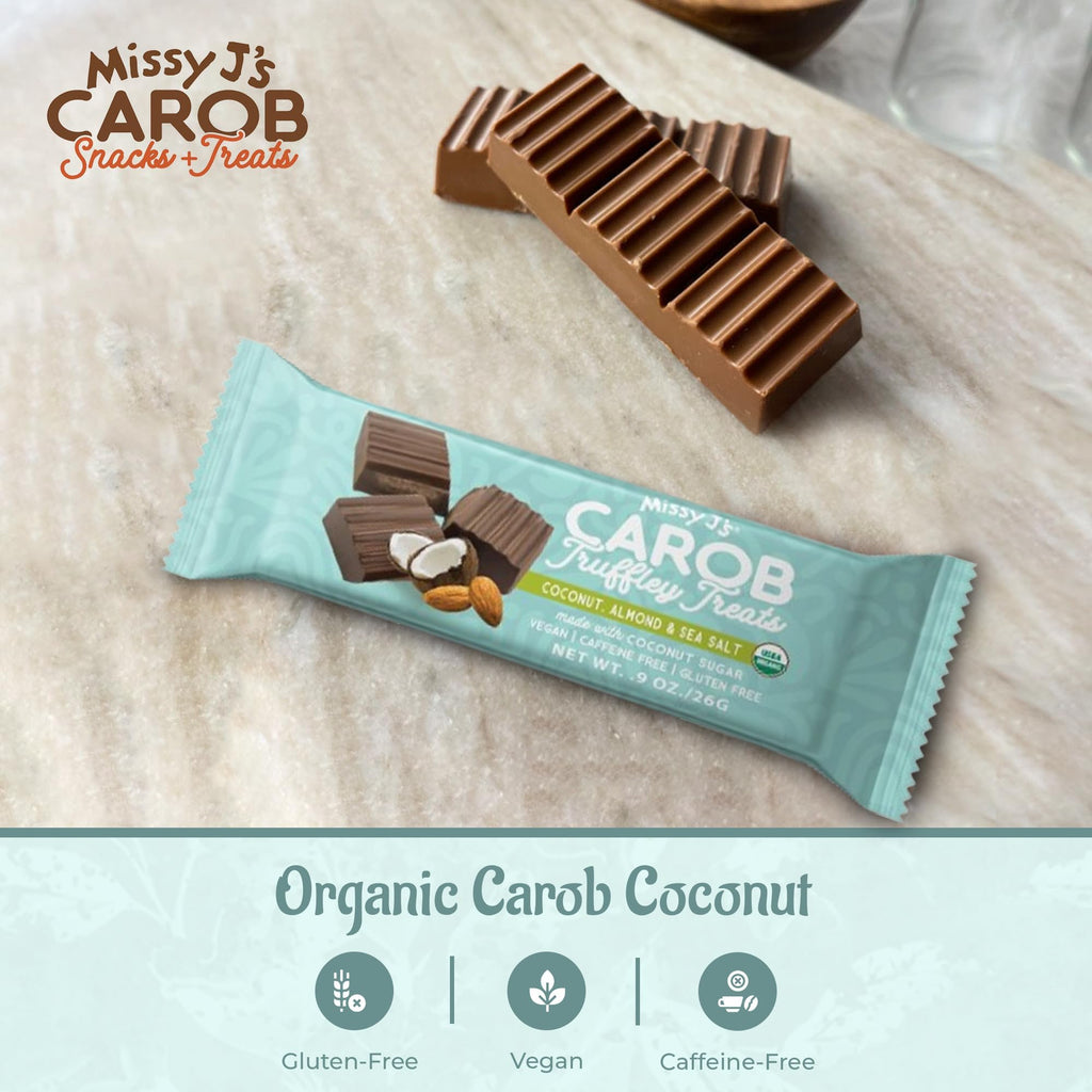 Missy J's Carob Coconut Almond Truffley Treats 1.38 Oz 3 Pack - image 3