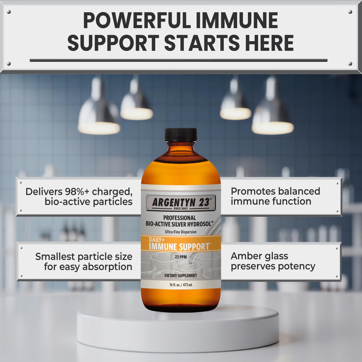 Argentyn 23 Professional Immune Support - Colloidal Silver