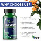 America Medic & Science Immunexa 7 in 1 Immune Support - 60 Capsules - image 6