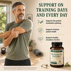 AMVILAB Proteolytic Enzymes Trypsin & Chymotrypsin - 60 Capsules - image 4