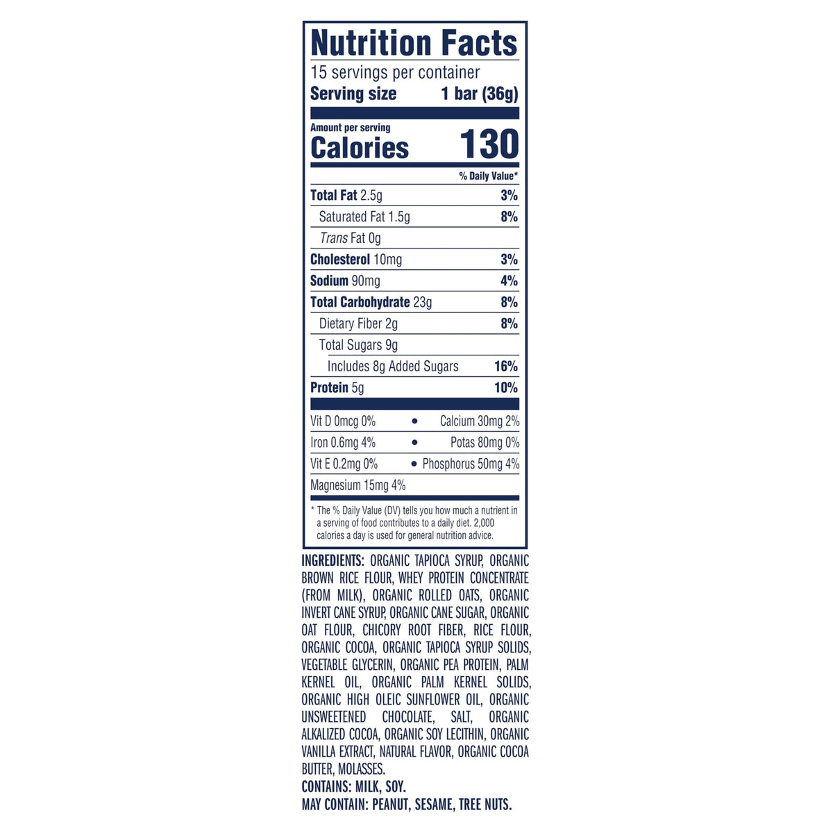 Clif Kid ZBar Protein Chocolate Chip Snack Bars - 15 Count - image 2