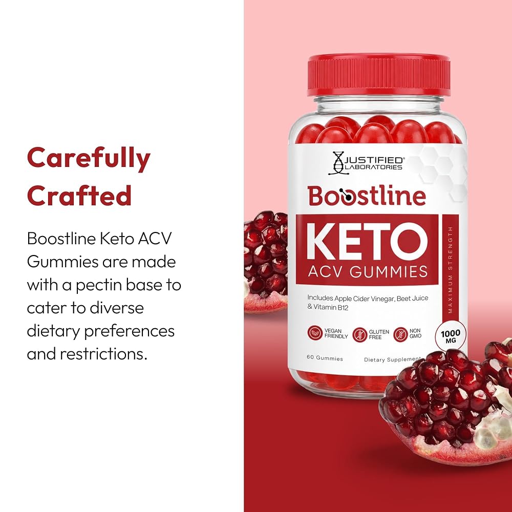Justified Laboratories Boostline Keto ACV Gummies - Formulated