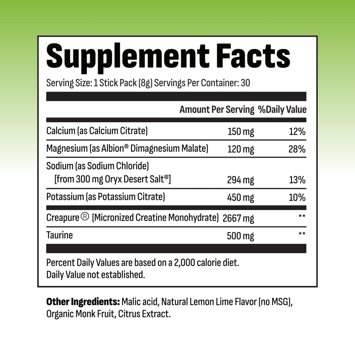 MYOXCIENCE Electrolyte STIX