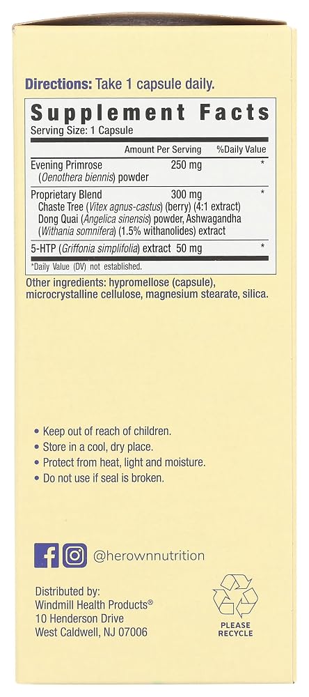 HerOwn PMS for Women Supplement - 30 Capsules - image 6