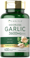 Carlyle Odorless Garlic Supplement - 400 Softgels
